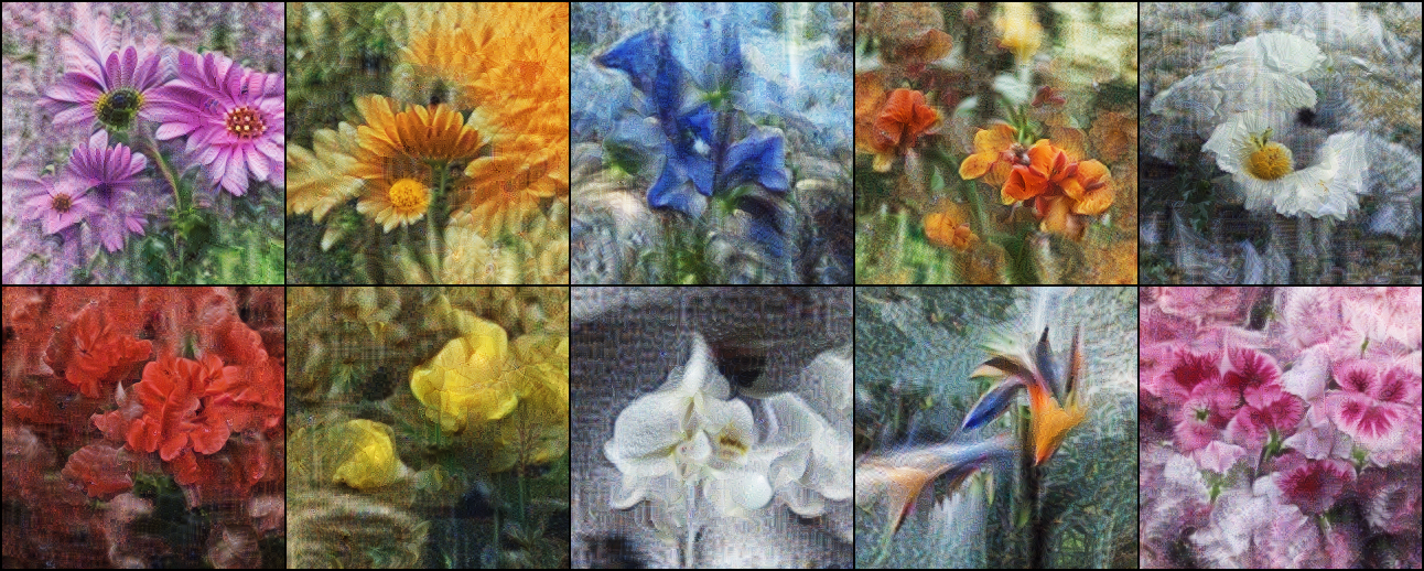 First research result visualization