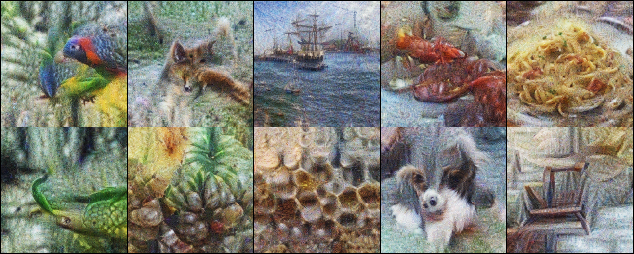 First research result visualization